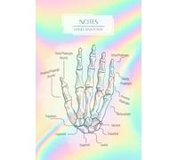 Hand Skeletal Anatomy Notebook: Aesthetic Notebook or Journal For Medical Students