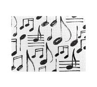 Hand Sketch Musical Notes,500 Pieces Puzzles for Adults-Wooden Jigsaw Puzzle for Adults Elderly