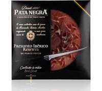 Hand-Sliced Iberico Black Pork Pata Negra Ham 80 g - Gourmet Charcuterie Specialty - Delicate Texture and Exceptional Flavor Vacuum Packed