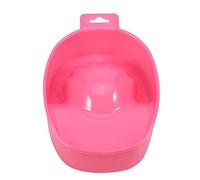 Hand Soaking Bowl, Asixx Nail Art Tips Hand Wash Soak Bowl Tray Polish Treatment Remover Manicure Spa Tool for Removing False Nails and Cuticle(Pink)