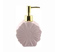 Hand Soap Dispenser with, Ceramic Flower Shape Hand Soap Dispenser Kitchen Bathroom Multicolor(Rose)