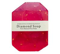 Hand Soap in Gemstone Shape, Handmade Soap in Gemstone Shape - Handmade Soap with Golden Foil | Cleansing Moisturizer, Scented Soap, Moisturises and Anulely