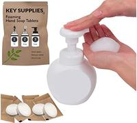 Hand Soap Tablets. Fresh Orange Scent Pack of 20. Foaming Effervescent Liquid Soap Tabs Eco Foam for Hands & Body Washing