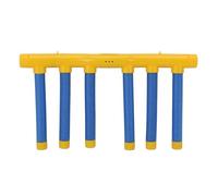 Hand Speed Challenge Game Interactive Falling Sticks Catch Game Training Toy, Plastic Material, 3 Drop Speeds, Ideal for Improving Response Time, Family Fun (Yellow)