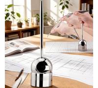 Hand Stabilizer for Model Making, Precision Tool Reducing Hand Tremor, 360° Horizontal & 210° Vertical Motion, Stainless Steel Design for Hobbyists and Handcrafts