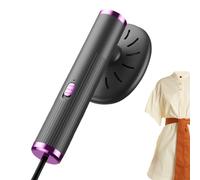 Hand Steamer for Clothes - Professional Garment Steamer, Fast Heating Remover | Double Mode Portable Iron Machine, Safe Travel-Friendly Fabric Care Machine, Compact Portable Iron Substitute fo