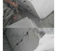 Hand Steel Granite Marble Concrete Basalt Hard 30mm Corrugated Splitting Rock Splitter Gadget - for Stone Heavy-Duty Masonry Chisel 160mm Length