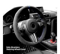 Hand Stitch Alcantara Steering Wheel Cover for BMW F30 F31 F34 F10 F11 F07 F12 F13 X3 X4 X5 X6 F16 F20 F21 M135I 140I X1