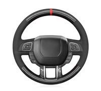 Hand Stitch Customized Alcantara Steering Wheel Cover Wrap for Range Rover Evoque I(L538) 2012-2019 / (Coupe) 2012-2016 Protect the steering wheel