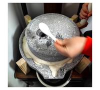 Hand Stone Mill, Stone Mill Grinder, Handmade Stone Grinding, Manual Granite Stone Mill, Stone Grain Mill(25cm/9.8in)