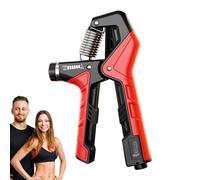 Hand Strength Trainer, Portable Hand Trainer, Non-Slip Ergonomic Adjustable for Gym, Muscle Building, Travel, Climbing