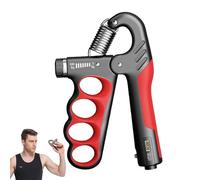 Hand Strength Trainer - PP Carbon Steel 11 x 16 cm | Grip Strength Device | Exercise Aid Palm | Forearm Stronger | Squeezer Non-Slip Precise Training