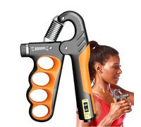 Hand Strength Trainer - PP Carbon Steel 11 x 16 cm | Grip Strength Device | Exercise Aid Palm | Forearm Stronger | Squeezer Non-Slip Precise Training