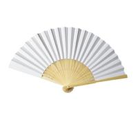 Hand Subjects - Foldable Hand Compartment | Vintage Style Silk Compartments with Frame | Elegant Retro Klaputen (8") for Women, Girls, Dance, Cosplay, Wedding