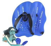 Hand Swimming Paddle, Swimming Pool Training Equipment with Adjustable Straps - Swimming Training Paddles, Swimming Pool Beginners Children Adults Women Men Swimming Pool