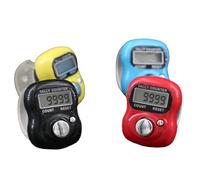 Hand Tally Counter - Compact Manual Clicker, Digital Finger Counter, Portable Lap Counting Tool, Resettable Device with Lightweight Design | Lap for People Knitting Coaching Golf Row Counting Use