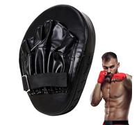 Hand Target Mitts - 25x18x7cm Adjustable Boxing Pads, PU Curved Focus Training Gear, Kickboxing Punch Mitts | Martial Arts Gloves for Karate Thai Boxing Self Defense Training