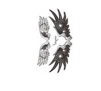 Hand Temporary Tattoo Eagle, HorseLasts To 15 Days Waterproof Semi Permanent Sticker.(08)
