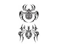 Hand Temporary Tattoo Eagle, HorseLasts To 15 Days Waterproof Semi Permanent Sticker.(12)