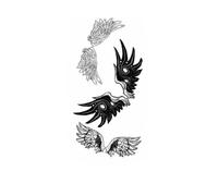 Hand Temporary Tattoo Eagle, HorseLasts To 15 Days Waterproof Semi Permanent Sticker.(16)