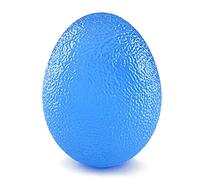 Hand Therapy Finger Exercise Grip Egg Shape Strength Trainer Squeeze Stress Relieve Silicone with Rebound Resilience for Hand Strength Training and Stress Relief