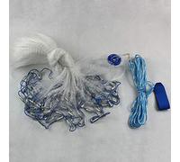 Hand Throw Fishing Net, Angeln Cast Net, 18ft Angeln Cast Nets, with Heavy Duty Pendant Outdoor Nylon Monofilament Casts, for Bait Fishing