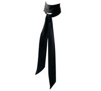 Hand Tie Hair Scarf Decorative Headband Elegant Neckwear Self Tie Hair Tie Neckwear Ribbon Silk Scarf for Women Girls