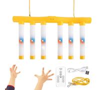 Hand-to-Eye Coordination Training Toy, 3 Speed Modes for Easy Transportation, Reflex Stick Challenge Game for Family - For Indoor and Outdoor Animation