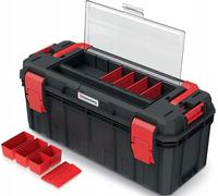 (Large with organiser) Hand tool box Modular Organis Stackable Lockable Heavy Duty Metal Hinges 3 Sizes