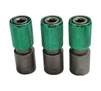 Hand Tool Conversion Adapter Assortment, 3 Piece Carbon Steel Socket Driver Heads with 1/4 Shank, Metric 3/8 1/2 Thread Fit for Assembly Service