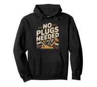 Hand Tool Woodworker No Power Tools Needed Traditional Craft Pullover Hoodie