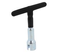 Hand Tools Nut Driver for Wing: T Handle Hook Screws Nut Slot Tools Chrome Vanadium Steel for Eye Screws Screw-in Hooks Silver