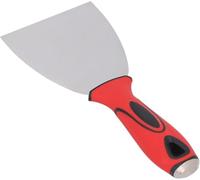 Hand Tools,spackle Knife,2pcs 4in Paint Scraper Stainless Steel Soft Rubber Handle Putty Scraper Tool for Home Improvement