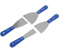 Hand Tools,spackle Knife,Putty Scraper Set Metal Carbon Steel Plastic Handle Drywall Repair Spreading Painters Tool for Home Improvement