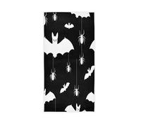 Hand Towels Bats Spiders And Moon Pattern Face Towels Soft Decorative Hand Towel 40X70Cm For Cooking Baking Yoga