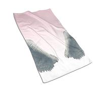 Hand Towels, Best Angel Wings Bathroom Towel Microfiber Soft Face Towels 40×70 CM for Bathroom Gym