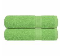 Hand Towels "FROGN" 2 pcs Apple Green 50x100 cm 360 gsm
