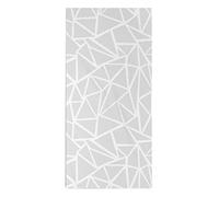 Hand Towels Light Gray Triangles Structure Pattern White And Grey Anti Frizz Face Cloths Hair Drying Premium Towel Sheets For Gift Everyday Bathroom 40X70Cm