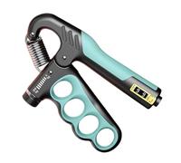 Hand Trainer - Adjustable Hand Strength Trainer - Muscle Mass Build Tool, Ergonomic Finger Exercise Equipment for Home, Gym and On The Go