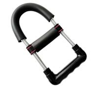 Hand trainer, wrist grip trainer, size: 13.5x2.8x26.5 cm,silver