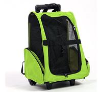 Hand Truck Pet Wheel Dog Bag Trolley Outdoor Portable Pet Puppy Travel Stroller Backpack for Small Breeds