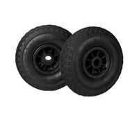 Hand truck tyre Pneumatic Tyres Replacement Wheels Inflatable Black 80 kg