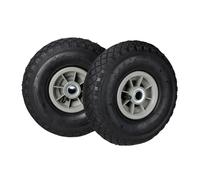 Hand truck tyre Pneumatic Tyres Replacement Wheels Inflatable Black 80 kg