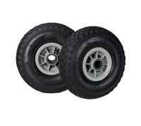 Hand truck tyre Pneumatic Tyres Rubber Wheel Set 80 kg Inflatable 8 Pieces
