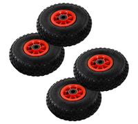 2/4x Sack Truck Wheel Car Equipment Rubber Cart Wagon Trolley Tyre vidaXL