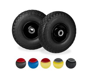 Hand tuck tyre Solid Rubber Tyres Flat-Free Wheels 100 kg Lightweight Durable