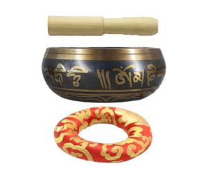 Hand-Tuned Singing Bowl - 15 cm Meditation Bowl Decorative, Aesthetic Therapeutic Bowl | Yoga Studio Room Decor Relaxation Bedroom Home Spiritual
