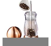 Hand Twist Mill - Adjustable Manual Mill Shaker, Use Crusher | Stainless Seasoning Tool, Tabletop Cooking Companion, Fennel Seed Grinder, Compact Kitchen Accessory for Meal Prep