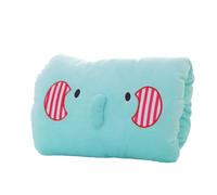 Hand Warmer Gloves Nap Pillow Cushion Toy Children's Day Slip Pillowcase Silk (Green, 30x20cm)