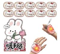 Hand Warmer - Iron Powder 12.6x9.4cm | 10-pack Cartoon Wearable Foot Warmer | Air-Activated Heating Pack | Portable Reusable Heat Packs For Hands, Feet, Outdoor Activities, Travel, Winter Sports, And